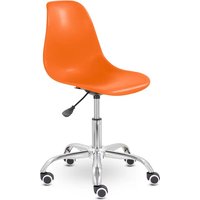 Офисное кресло UTFC Шелл GTS С-21 (оранжевый/хром Ср)