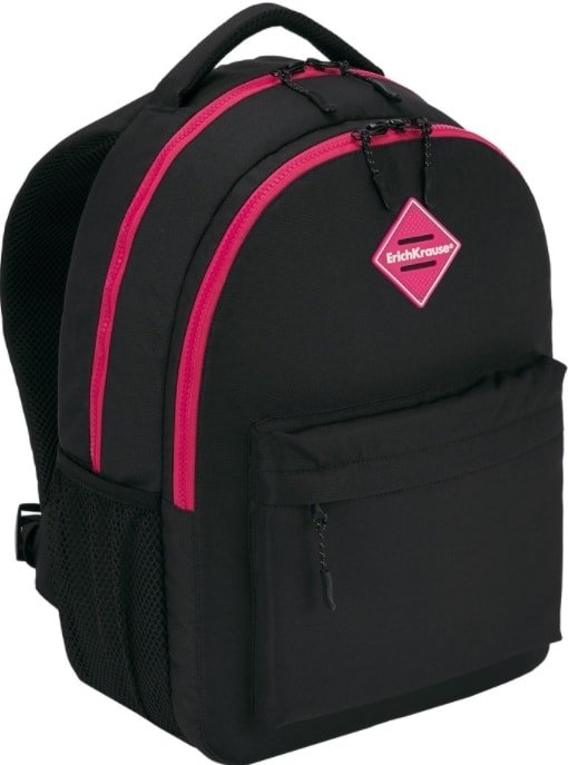 

Городской рюкзак Erich Krause EasyLine 20L Black&Pink 48611