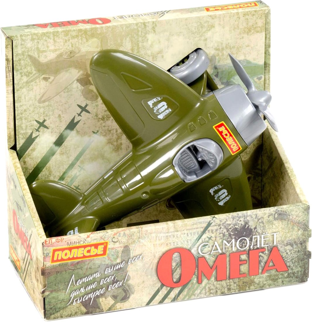 

Самолет Полесье Самолет Омега военный 89304 (зеленый)