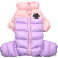 Комбинезон для животных Puppia Ultra Light Pastel PAUD-JP1675-PK-M (розовый/сиреневый)