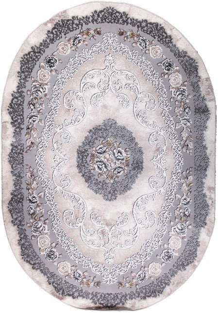 

Ковер для жилой комнаты Merinos Bright 30191-095-OVAL (0.8x1.5)