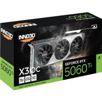 Видеокарта Inno3D GeForce RTX 5060 Ti 16GB Twin X3 OC N506T3-16D7X-191073L