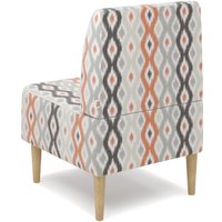 Интерьерное кресло MONOFIX Одос Принт кресло (абстракция терракот/микровелюр)