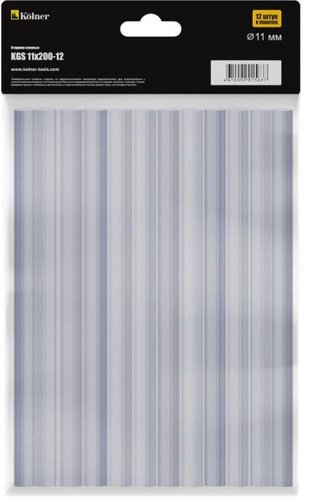 Клеевые стержни Kolner KGS 11x200-12 (12 шт)