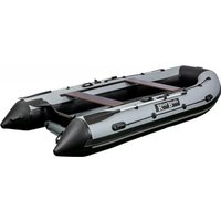 Моторно-килевая лодка RiverBoats RB-430 НДНД (серый/черный)