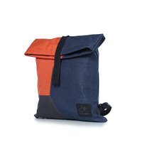 Городской рюкзак Galanteya 33522 23с950к45 (темно-синий/оранжевый)