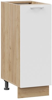 

Шкаф напольный Трия Габриэлла 1Н3 (дуб крафт золотой/сноу)