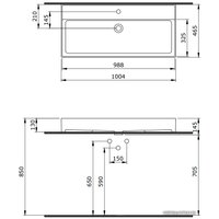 Умывальник Bocchi Milano (белый) 1378-001-0126