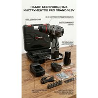 Ударная дрель-шуруповерт ProGrand Ds-60 (с 2-мя АКБ, кейс) в Бобруйске