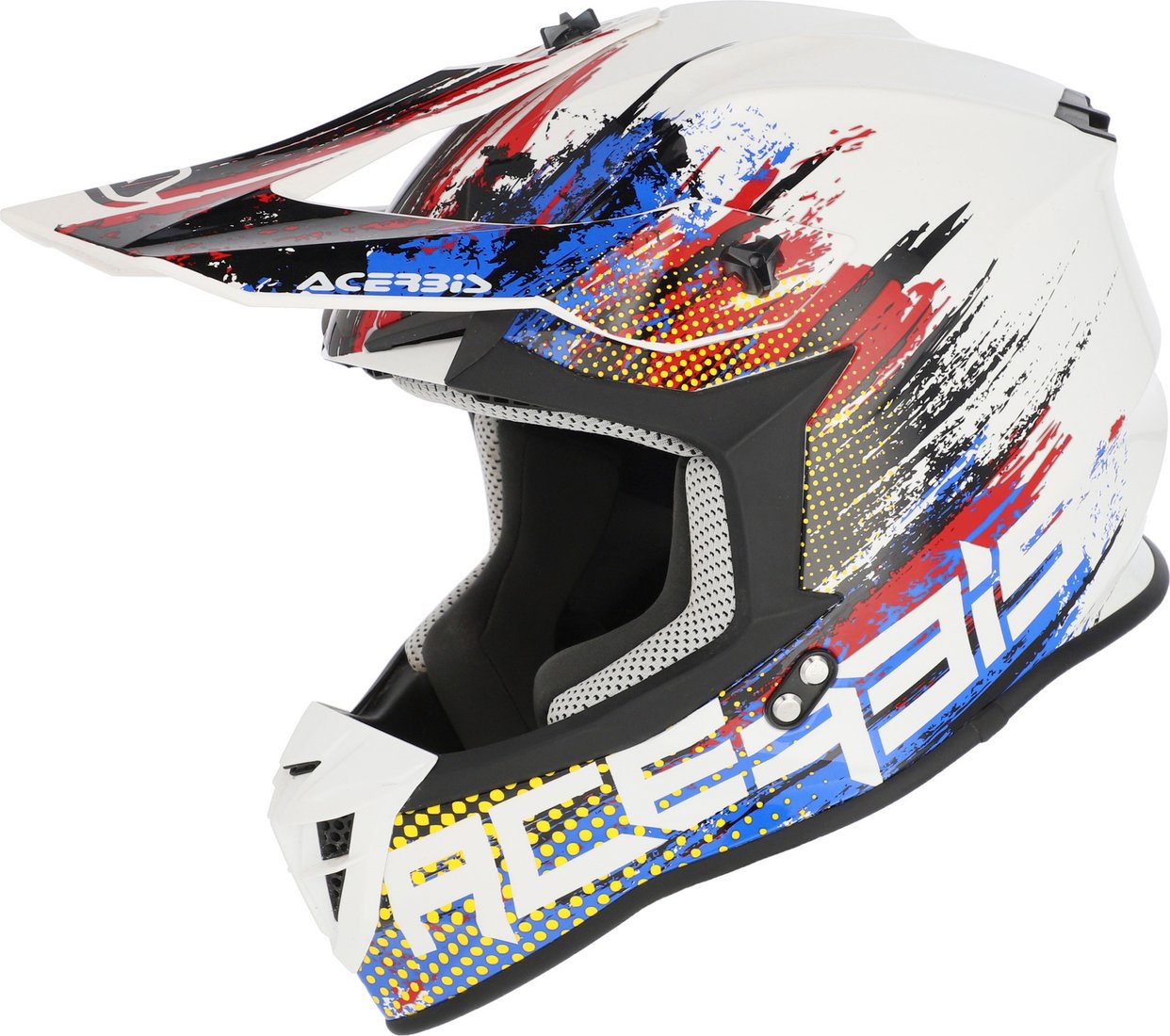 Мотошлем Acerbis Linear 22-06 0025316.034.062 (S, белый/синий/красный)
