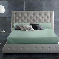 Простыня Primavelle 150х215 сатин Luxe 114911501-сгL84 (шалфей)