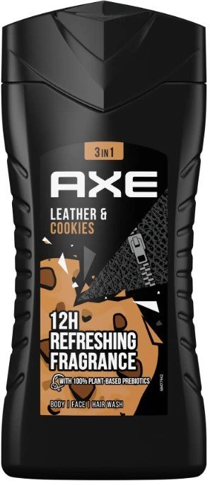 

Axe Гель для душа Axe Leather & Cookies 250 мл