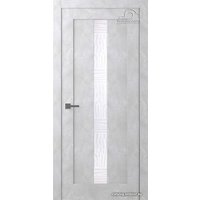 Межкомнатная дверь Belwooddoors Челси 60 см (мателюкс белый, шпон урбан светлый)