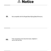 Ремешок Ringke Rugged Gear для Galaxy Watch 8 44mm Black