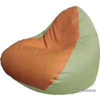 Кресло-мешок Flagman Relax P2.3-96 (оранжевый, светло-оливковый)
