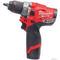 Ударная дрель-шуруповерт Milwaukee M12 FPD-202X Fuel 4933459802 (с 2-мя АКБ, кейс)