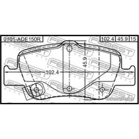  Febest 0101ADE150R