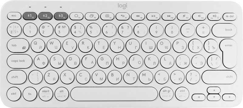 

Клавиатура Logitech Multi-Device K380 Bluetooth 920-009163 (белый)