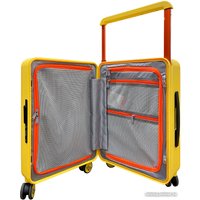 Чемодан DoubleW 005# (M, желтый)