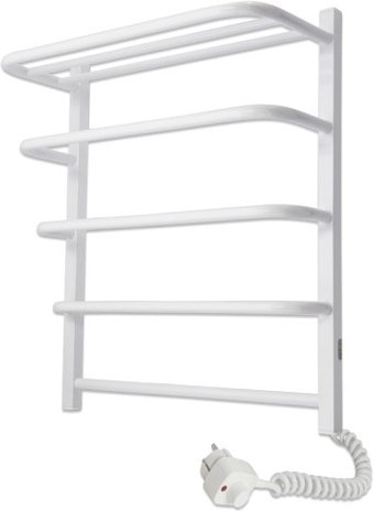 Полотенцесушитель Laris Стандарт ЧК П5 500x660 с полкой Э, правый