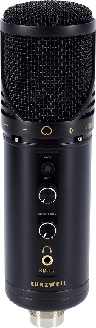 

Проводной микрофон Kurzweil KM1U (черный)