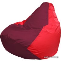 Кресло-мешок Flagman Груша Макси Г2.1-308 (красный/бордовый)