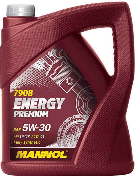 

Моторное масло Mannol Energy Premium 5W-30 API SN/CF 5л [MN7908-5]