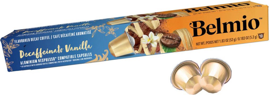 

Кофе в капсулах Belmio Decaffeinato Vanilla 10 шт