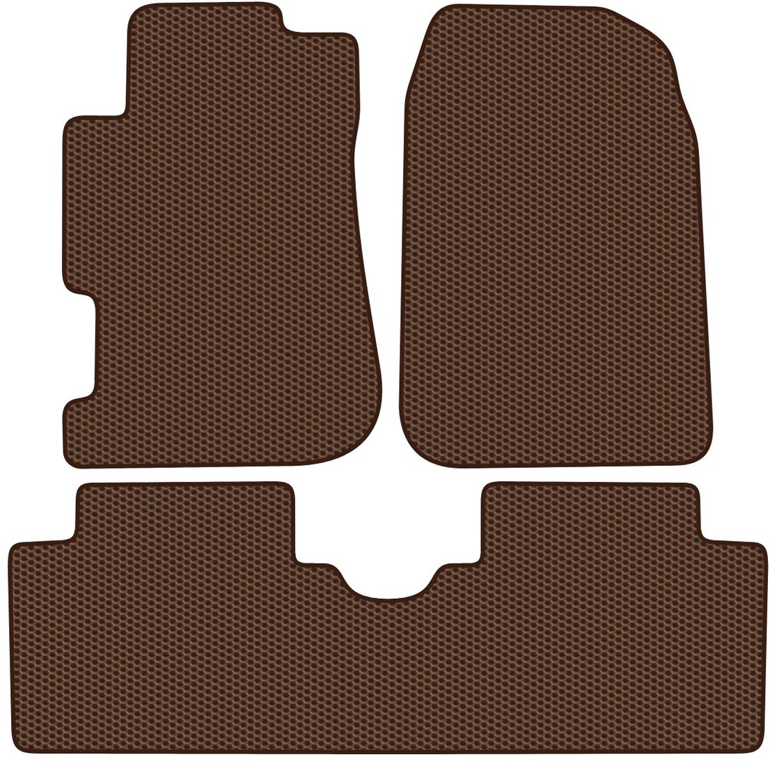 

Комплект ковриков для авто Alicosta Honda Civic VII (седан / ES, EU, ES5, EP) 2000 - 2006 (коричневый, сота)