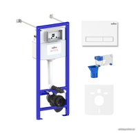 Инсталляция для унитаза Lavinia Boho Relfix 5 в 1 77020042 (белый пластик)