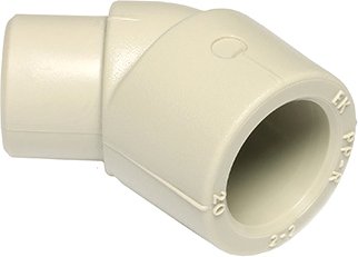 

Фитинг Wavin Ekoplastik Угольник ПП внутр. наружн. 25х45° [SKO12545XX]