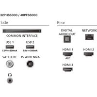 Телевизор Philips 40PFS6000/12 в Мозыре