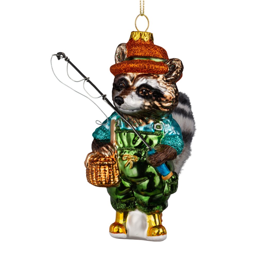 

Елочная игрушка Erich Krause Decor. Енот-рыбак 64478