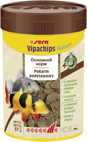 Сухой корм Sera Vipachips Nature 37 г
