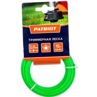 Леска для триммера Patriot Starline D 2.0 мм L 12 м 805205121