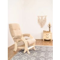 Кресло-глайдер Glider Модель 68 (бежевый/дуб шампань)