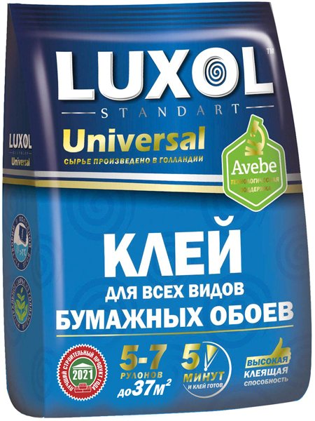 

Клей для обоев Luxol Standart Универсальный (180 г)