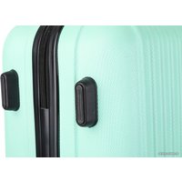 Чемодан-спиннер L'Case Krabi 63 см c расширением (мятный)
