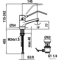 Смеситель Laufen Pro Liberty 3116010042211