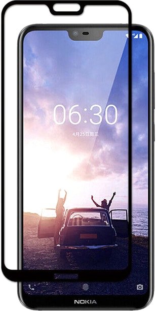 

Защитное стекло KST Full glue для Nokia 6.1 Plus/X6 (2018) (черное)