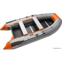 Моторная лодка Roger Boat Hunter Keel 3500 (малокилевая, серый/оранжевый)