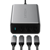 Сетевое зарядное Satechi 165W USB-C 4-Port PD GaN Charger ST-UC165GM-EU