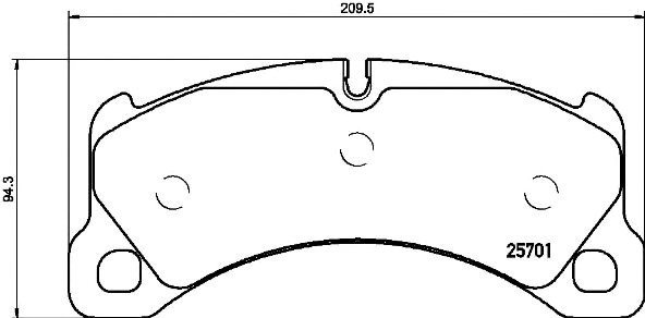 

Brembo P65033