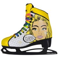 Коньки Powerslide Pop Art Blondie 902202 (р. 35)
