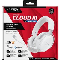 Наушники HyperX Cloud III S Wireless (белый)