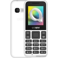 Кнопочный телефон Alcatel 1066D (белый)