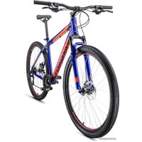 Велосипед Forward Apache 29 2.0 disc (синий, 2019)