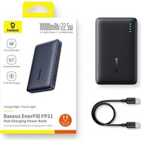 Внешний аккумулятор Baseus EnerFill FP21 22.5W 10000mAh (черный)