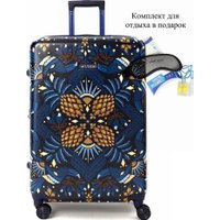 Чемодан-спиннер L'Case RIO-L 100/115 л (принт ананас)