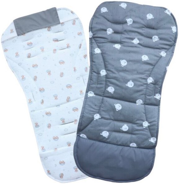 

Матрасик Bubago КМ1 BG 169-2 (серые мишки)